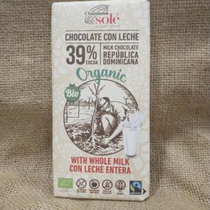 Sole chocolate leche 39% - DeTarros Productos a granel