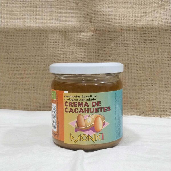 Crema cacahuete monki - DeTarros Productos a granel