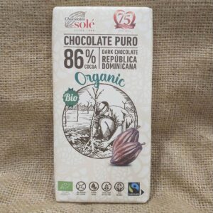 Chocolate negro 86% - DeTarros Productos a granel
