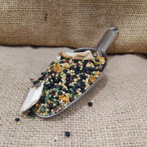 Lenteja beluga con mijo y shitake - DeTarros Productos a granel